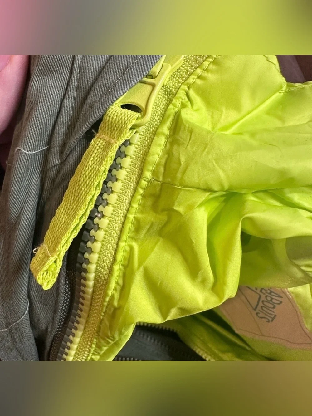 Thereabouts Boys Clover/Neon Green 3-1 Parka/Vest Combo Jacket NWT Size XXS4/5
